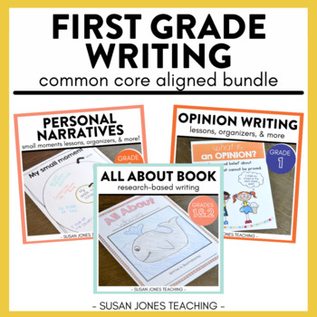 Preview of First Grade Writer's Workshop units