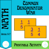 Common Denominator War: Activity