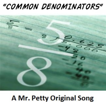 Preview of "Common Denominators" - An Adding and Subtracting Fractions Song!