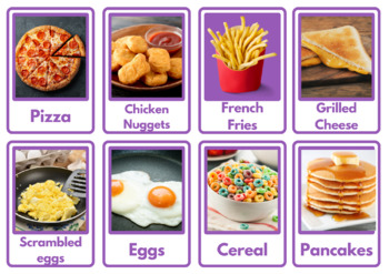 Preview of Common Food Items - 8 Flashcards