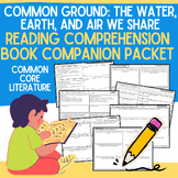 Common Ground Book Companion Reading Comprehension Workshe