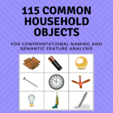 Common Household Objects - Confrontational Naming, Semanti