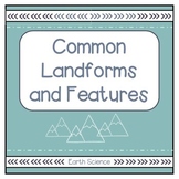 Common Landforms and Features Graphic Organizer