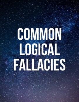 Preview of Common Logical Fallacies Poster Set
