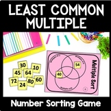 Least Common Multiple Game,  LCM Finding Multiples Sort Ac