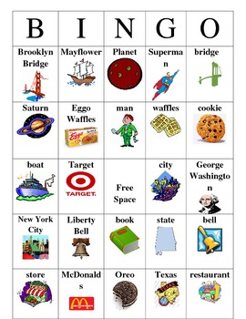 common noun and proper noun bingo by a teachers dream tpt