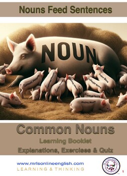 Preview of Common Nouns Booklet