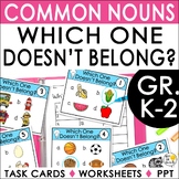 Common Nouns Category Sorting - Which One Doesn't Belong