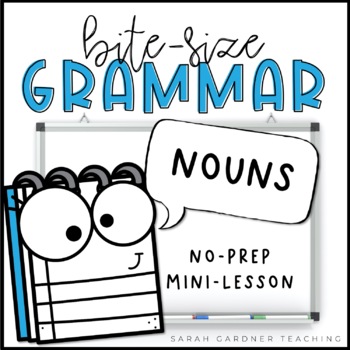 Preview of Common Nouns | Grammar Mini-Lesson | PowerPoint & Google Slides