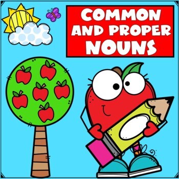 Preview of Grammar Worksheets | Common Nouns and Proper Nouns