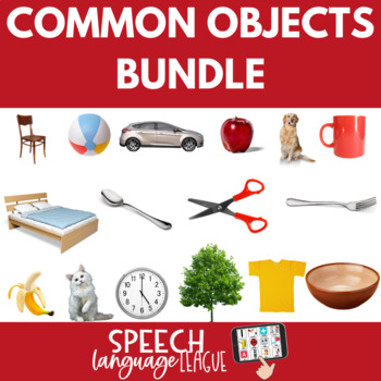 Preview of Common Objects Bundle for Speech & Language Therapy