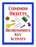 Common Objects Dichotomous Key Activity, Creating a Dichot