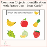 Common Objects Identification with picture cues - Boom Cards™