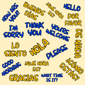 Common Phrases In Spanish for Kids | Frases Comunes En Español Para Niños.