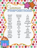 Common Prepositions Grammar Tool