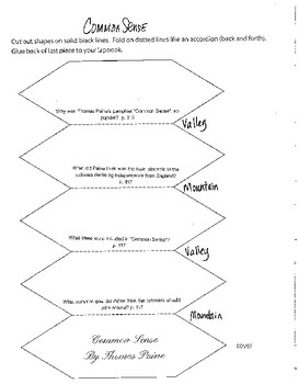 Preview of Common Sense Foldable