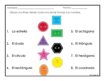 geometric shapes in spanish