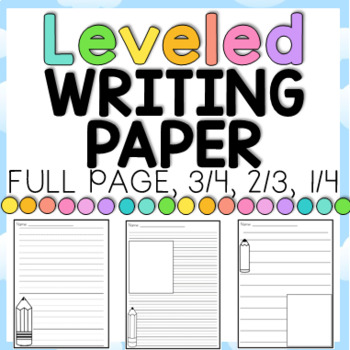 Writing Paper by Clever Classroom | Teachers Pay Teachers