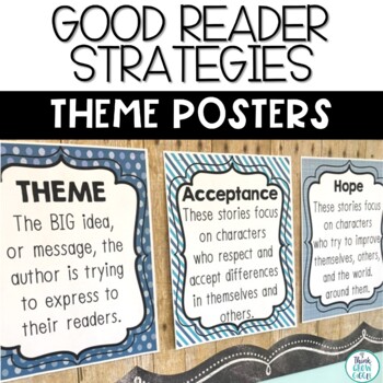 Preview of Common Themes in Literature Poster Set