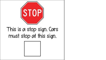 Common Traffic Signs Adapted Book by Katlyn Harrison | TpT