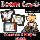 Common and Proper Noun BOOM Cards | Distance Learning
