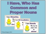 Common and Proper Noun Game - I Have, Who Has