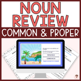 Common and Proper Nouns Review | Digital Mystery Pictures 