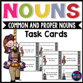 Common and Proper Noun Activities Task Cards