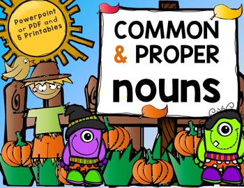 Preview of Common and Proper Nouns