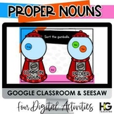 Common and Proper Nouns Digital Games, Lessons, Activities