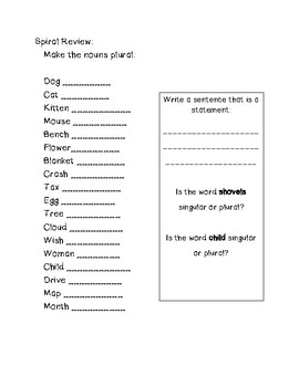 Common and Proper Nouns { Language Check } by Meri Ansley Sage | TpT