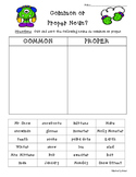 Common and Proper Nouns Sorting Worksheet