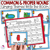 Common and Proper Nouns Write the Room Grammar Review - Ca