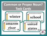 Common or Proper Nouns Task Cards