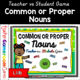 Common or Proper Noun Teacher vs Student Game