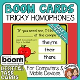 Commonly Confused Homophones Digital Boom Cards Self Corre