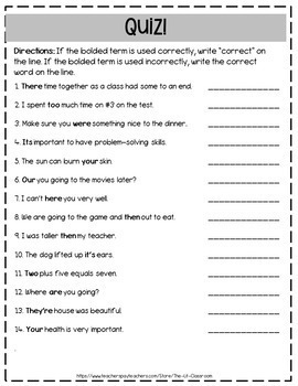 Commonly Confused Words Task Cards by The Lit Classroom | TPT