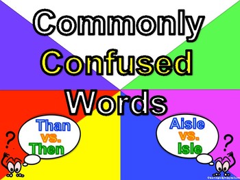 Preview of Commonly Confused Words (PDF File)