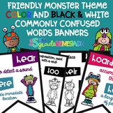 Commonly Confused Words Anchor Charts Friendly Monster The