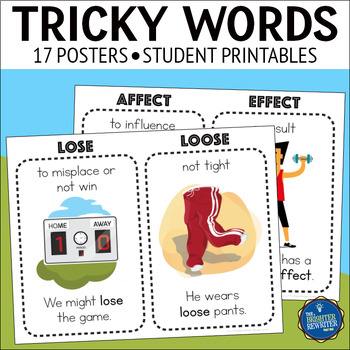Educational Tricky Words Poster 
