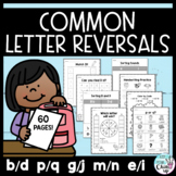 Common Letter Reversals Practice Pack