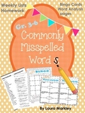Commonly Misspelled Words: A 6-Week Unit for Grades 3-6