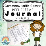 Commonwealth Games Reflective Journal  Flipbook - Grade 2 - 6