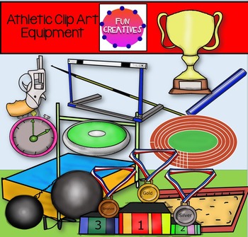 Preview of Commonwealth Games and Athletic Clip Art