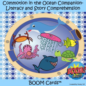 Preview of Commotion in the Ocean Companion- Literacy and Story Comprehension with Sound