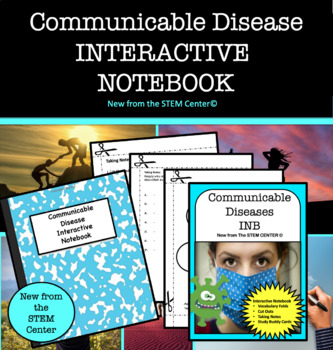 Preview of Communicable Diseases Health Interactive Notebook