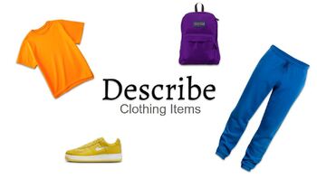 Describing clothing