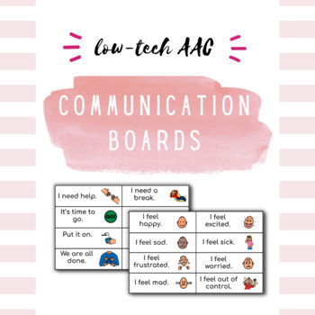 Preview of Communication Boards