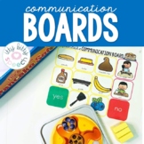 Communication Boards for Speech & Language Common Toys & A