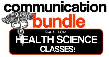 Preview of Communication Bundle- Great for Health Science!